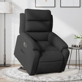 Sillón eléctrico reclinable elevable de tela negro by , Armchairs - Ref: Foro24-3205006, Price: 345,20 €, Discount: %