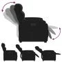 Sillón eléctrico reclinable elevable de tela negro de , Sillones - Ref: Foro24-3205006, Precio: 345,10 €, Descuento: %