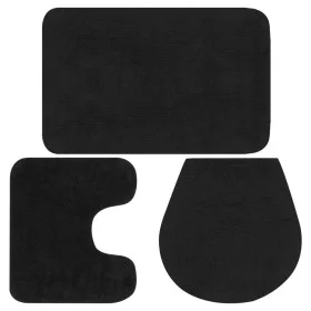 Anthracite 3-Piece Fabric Bath Mat Set by vidaXL, Rugs and bath mats - Ref: Foro24-133221, Price: 28,41 €, Discount: %