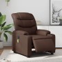 Sillón de masaje reclinable eléctrico cuero sintético marrón de , Sillones - Ref: Foro24-3206594, Precio: 274,21 €