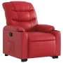 Sillón reclinable elevable cuero artificial rojo by , Armchairs - Ref: Foro24-3206604, Price: 311,66 €, Discount: %