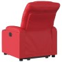 Sillón reclinable elevable cuero artificial rojo by , Armchairs - Ref: Foro24-3206604, Price: 289,88 €, Discount: %