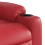 Sillón reclinable elevable cuero artificial rojo by , Armchairs - Ref: Foro24-3206604, Price: 311,66 €, Discount: %