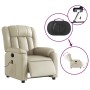 Elektrischer verstellbarer Massagestuhl aus Kunstleder in Cremefarbe. von , Sessel - Ref: Foro24-3205258, Preis: 277,94 €, Ra...