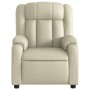 Elektrischer verstellbarer Massagestuhl aus Kunstleder in Cremefarbe. von , Sessel - Ref: Foro24-3205258, Preis: 277,94 €, Ra...