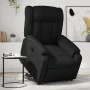 Sillón reclinable elevable cuero artificial negro by , Armchairs - Ref: Foro24-3205264, Price: 306,09 €, Discount: %