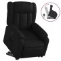 Sillón reclinable elevable cuero artificial negro by , Armchairs - Ref: Foro24-3205264, Price: 306,09 €, Discount: %