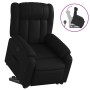 Sillón reclinable elevable cuero artificial negro by , Armchairs - Ref: Foro24-3205264, Price: 287,33 €, Discount: %