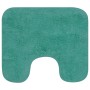 Set of 2 turquoise fabric bath rugs by vidaXL, Rugs and bath mats - Ref: Foro24-133236, Price: 29,22 €, Discount: %
