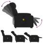 Sillón de masaje elevable eléctrico cuero sintético negro by , Armchairs - Ref: Foro24-3205285, Price: 333,54 €, Discount: %