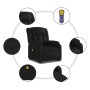 Sillón de masaje elevable eléctrico cuero sintético negro by , Armchairs - Ref: Foro24-3205285, Price: 333,54 €, Discount: %