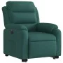 Sillón eléctrico reclinable elevable de tela verde oscuro by , Armchairs - Ref: Foro24-3205010, Price: 370,48 €, Discount: %