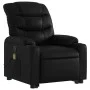 Sillón reclinable de masaje de pie cuero artificial negro by , Armchairs - Ref: Foro24-3206606, Price: 287,34 €, Discount: %