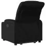 Sillón reclinable de masaje de pie cuero artificial negro by , Armchairs - Ref: Foro24-3206606, Price: 287,34 €, Discount: %
