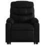 Sillón reclinable de masaje de pie cuero artificial negro by , Armchairs - Ref: Foro24-3206606, Price: 287,34 €, Discount: %