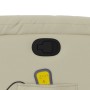 Massage-Fußstützen-Sessel aus Kunstleder in Cremefarbe. von , Sessel - Ref: Foro24-3205272, Preis: 301,46 €, Rabatt: %