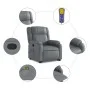 Massage-Fußstütze Relaxsessel aus grauem Kunstleder von , Sessel - Ref: Foro24-3205160, Preis: 353,79 €, Rabatt: %