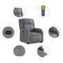 Massage-Fußstütze Relaxsessel aus grauem Kunstleder von , Sessel - Ref: Foro24-3205160, Preis: 329,31 €, Rabatt: %