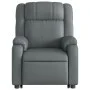 Massage-Fußstütze Relaxsessel aus grauem Kunstleder von , Sessel - Ref: Foro24-3205160, Preis: 353,79 €, Rabatt: %