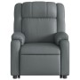 Massage-Fußstütze Relaxsessel aus grauem Kunstleder von , Sessel - Ref: Foro24-3205160, Preis: 329,31 €, Rabatt: %
