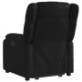 Sillón reclinable de masaje de pie cuero artificial negro by , Armchairs - Ref: Foro24-3205157, Price: 304,81 €, Discount: %