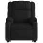 Sillón reclinable de masaje de pie cuero artificial negro by , Armchairs - Ref: Foro24-3205157, Price: 304,81 €, Discount: %
