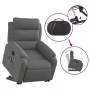 Silla de masaje reclinable de pie de tela gris oscuro de , Sillones - Ref: Foro24-3204993, Precio: 341,52 €, Descuento: %