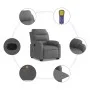 Silla de masaje reclinable de pie de tela gris oscuro de , Sillones - Ref: Foro24-3204993, Precio: 341,52 €, Descuento: %