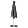 Sombrilla de jardín con palo de acero 300 cm antracita de vidaXL, Sombrillas - Ref: Foro24-44887, Precio: 111,45 €, Descuento: %