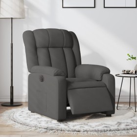 Sillón reclinable eléctrico de tela gris oscuro de , Sillones - Ref: Foro24-3205293, Precio: 258,59 €, Descuento: %