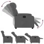 Elektrischer dunkelgrauer Stoff-Fernsehsessel von , Sessel - Ref: Foro24-3205293, Preis: 267,17 €, Rabatt: %