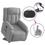 Leicht grauer Stoff-Fußmassagestuhl mit Liegefunktion. von , Sessel - Ref: Foro24-3205328, Preis: 288,26 €, Rabatt: %