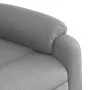 Leicht grauer Stoff-Fußmassagestuhl mit Liegefunktion. von , Sessel - Ref: Foro24-3205328, Preis: 303,19 €, Rabatt: %