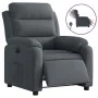 Elektrischer dunkelgrauer Samt-Fernsehsessel von , Sessel - Ref: Foro24-3205071, Preis: 279,53 €, Rabatt: %