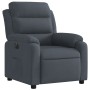 Sillón reclinable eléctrico de terciopelo gris oscuro by , Armchairs - Ref: Foro24-3205071, Price: 277,39 €, Discount: %