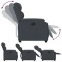 Elektrischer dunkelgrauer Samt-Fernsehsessel von , Sessel - Ref: Foro24-3205071, Preis: 279,53 €, Rabatt: %