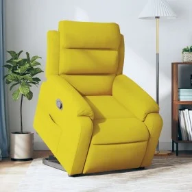 Sillón reclinable elevable terciopelo amarillo by , Armchairs - Ref: Foro24-3205099, Price: 302,43 €, Discount: %