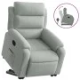 Hellgrauer verstellbarer Aufstehsessel aus Samt von , Sessel - Ref: Foro24-3205092, Preis: 278,64 €, Rabatt: %