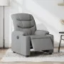 Sillón reclinable eléctrico tela gris claro de , Sillones - Ref: Foro24-3206627, Precio: 256,12 €, Descuento: %