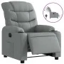 Elektrischer Relaxsessel aus hellem grauen Stoff. von , Sessel - Ref: Foro24-3206627, Preis: 256,12 €, Rabatt: %