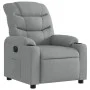 Sillón reclinable eléctrico tela gris claro de , Sillones - Ref: Foro24-3206627, Precio: 256,12 €, Descuento: %