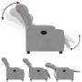 Elektrischer Relaxsessel aus hellem grauen Stoff. von , Sessel - Ref: Foro24-3206627, Preis: 256,12 €, Rabatt: %