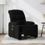 Sillón reclinable de masaje eléctrico tela negro by , Armchairs - Ref: Foro24-3206638, Price: 287,98 €, Discount: %