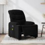 Sillón reclinable de masaje eléctrico tela negro by , Armchairs - Ref: Foro24-3206638, Price: 287,30 €, Discount: %