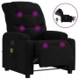 Elektrischer Massage-Fernsehsessel aus schwarzem Stoff von , Sessel - Ref: Foro24-3206638, Preis: 283,42 €, Rabatt: %