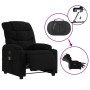 Sillón reclinable de masaje eléctrico tela negro by , Armchairs - Ref: Foro24-3206638, Price: 287,30 €, Discount: %
