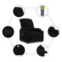 Elektrischer Massage-Fernsehsessel aus schwarzem Stoff von , Sessel - Ref: Foro24-3206638, Preis: 283,42 €, Rabatt: %
