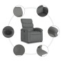 Sillón reclinable eléctrico de tela gris oscuro by , Armchairs - Ref: Foro24-3203955, Price: 249,05 €, Discount: %