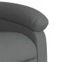 Sillón reclinable eléctrico de tela gris oscuro by , Armchairs - Ref: Foro24-3203955, Price: 253,86 €, Discount: %