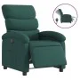 Sillón reclinable eléctrico tela verde oscuro by , Armchairs - Ref: Foro24-3203960, Price: 239,98 €, Discount: %